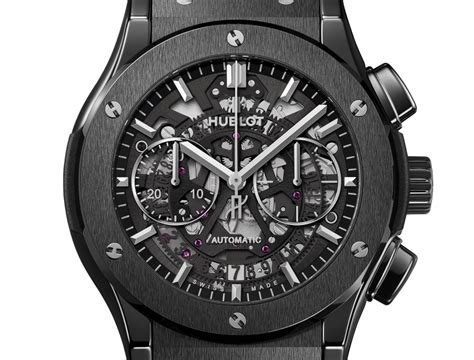 Exploring the Limited Edition Models of the Hublot Classic Fusion Aerofusion Black Matic